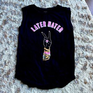 LATC later hater muscle tank top in size small